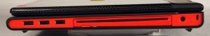 Acer Ferrari 4000 left side view