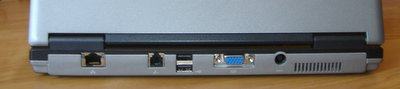 Dell Latitude D410 Back side