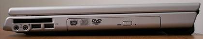 HP Pavillion dv8000t Right Side
