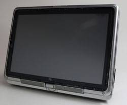 HP Pavillion tx2000z screen view