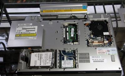 Lenovo N200 opened up 
