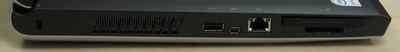 Left side view of Lenovo N200 ports