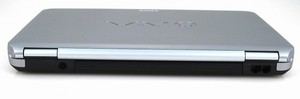 Sony VAIO NR back side view